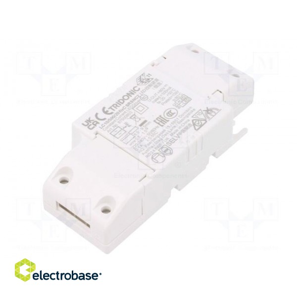 Power supply: switched-mode | LED | 10W | 11÷20VDC | 500mA | 198÷264VAC фото 1