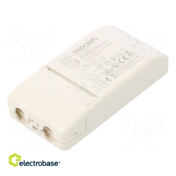 Power supply: switched-mode | LED | 10W | 14÷20VDC | 500mA | 198÷264VAC image 1