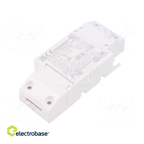 Power supply: switched-mode | LED | 10W | 17÷29VDC | 350mA | 198÷264VAC фото 1