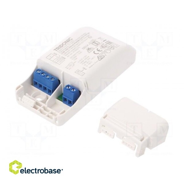Power supply: switched-mode | LED | 10W | 20÷35VDC | 500mA | 198÷264VAC