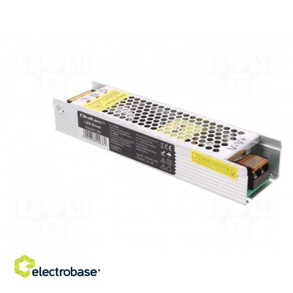 Power supply: switched-mode | LED | 120W | 12VDC | 10A | IP20 | OUT: 1 image 4