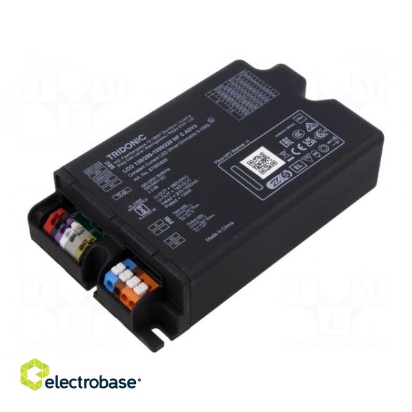 Power supply: switched-mode | LED | 135W | 62÷220VDC | 200÷1050mA