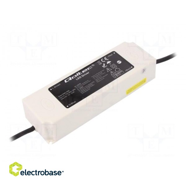 Power supply: switched-mode | LED | 150W | 12VDC | 12.5A | 220÷240VAC