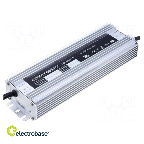 Power supply: switched-mode | LED | 150W | 31÷61.2V | 2450mA | IP67