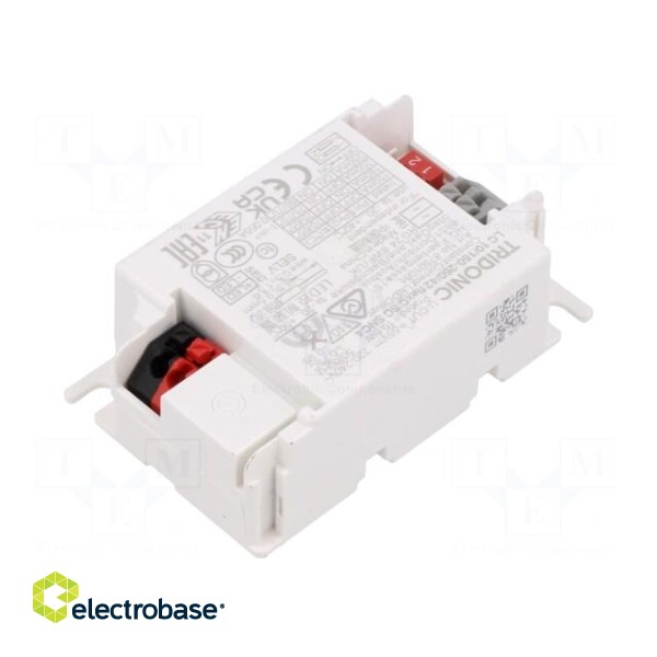 Power supply: switched-mode | LED | 17W | 24÷42VDC | 250÷400mA | IP20 paveikslėlis 2