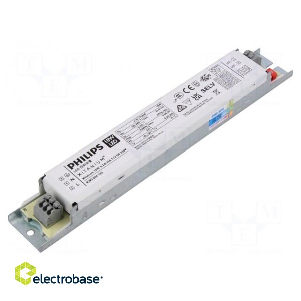 Power supply: switched-mode | LED | 18W | 23÷51VDC | 200÷350mA | IP20 image 1