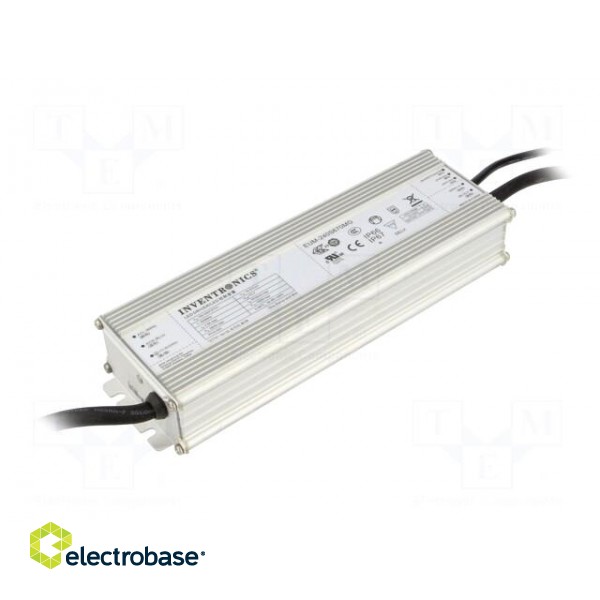Power supply: switched-mode | LED | 240W | 18÷57V | 420÷6700mA | OUT: 1