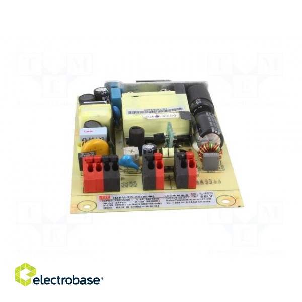 Power supply: switched-mode | LED | 25.2W | 36VDC | 0.7A | 90÷295VAC image 10