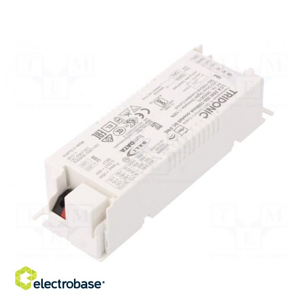 Power supply: switched-mode | LED | 25W | 20÷50VDC | 350÷1050mA | IP20 фото 2