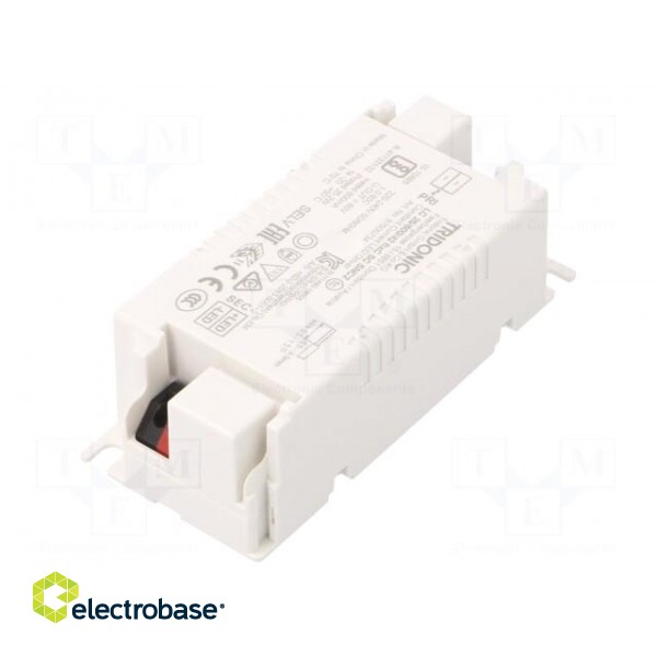 Power supply: switched-mode | LED | 25W | 27÷42VDC | 600mA | 198÷264VAC фото 2