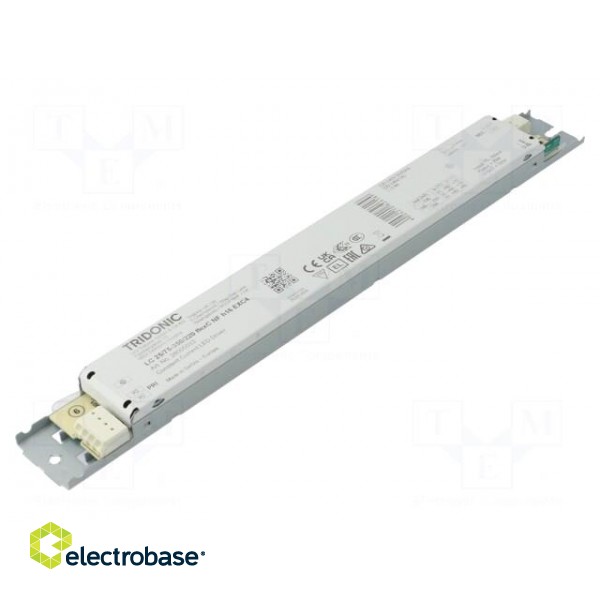 Power supply: switched-mode | LED | 25W | 40÷220VDC | 75÷350mA | IP20 фото 1