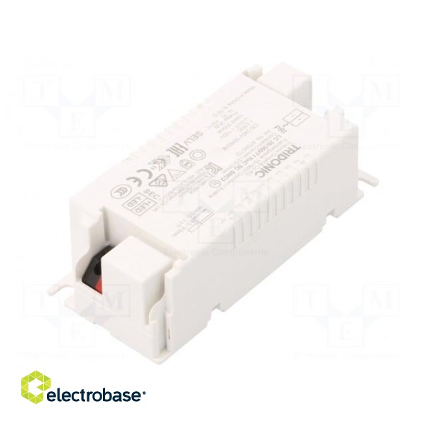 Power supply: switched-mode | LED | 25W | 45÷71VDC | 350mA | 198÷264VAC paveikslėlis 2