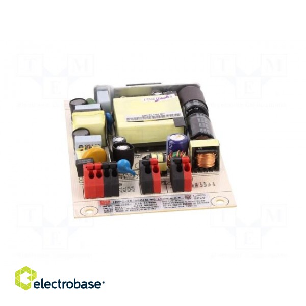 Power supply: switched-mode | LED | 25W | 49÷70VDC | 350mA | 90÷295VAC paveikslėlis 9