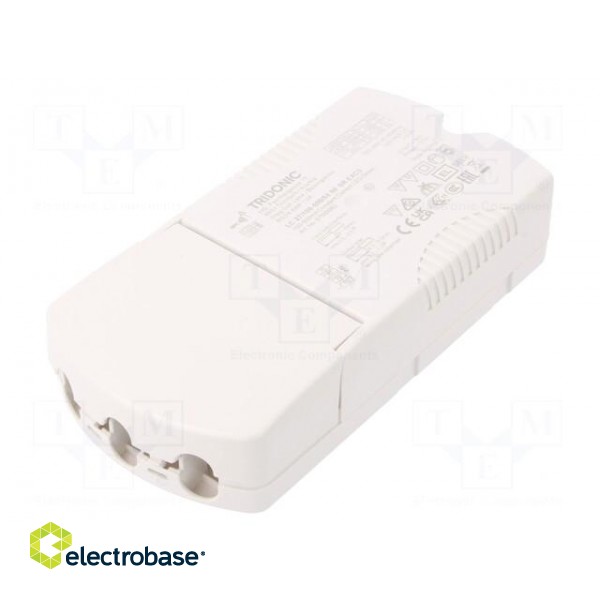 Power supply: switched-mode | LED | 27W | 27÷54VDC | 100÷500mA | IP20 image 1
