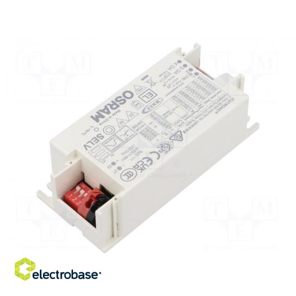 Power supply: switched-mode | LED | 29.4W | 15÷42VDC | 350÷700mA | IP20 фото 2