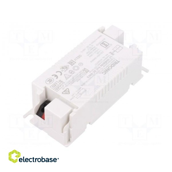Power supply: switched-mode | LED | 30W | 27÷54VDC | 500mA | 198÷264VAC paveikslėlis 2