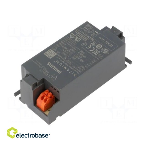 Power supply: switched-mode | LED | 30W | 31÷46VDC | 650mA | 220÷240VAC image 2