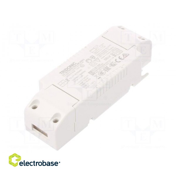 Power supply: switched-mode | LED | 30W | 33÷42VDC | 700mA | 198÷264VAC