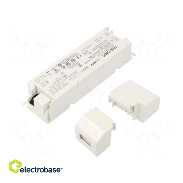 Power supply: switched-mode | LED | 35W | 24VDC | 146÷1453mA | IP20 фото 3