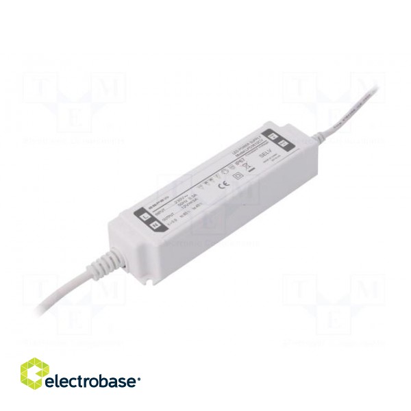 Power supply: switched-mode | LED | 36W | 12VDC | 3A | 220÷240VAC | IP67