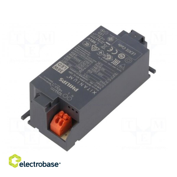 Power supply: switched-mode | LED | 36W | 30÷42VDC | 850mA | 220÷240VAC image 2