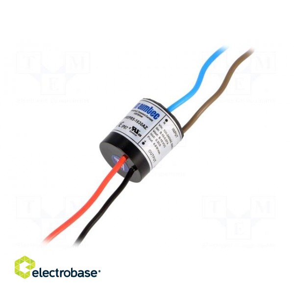 Power supply: switched-mode | LED | 4.8W | 8÷16VDC | 0.3A | 90÷264VAC