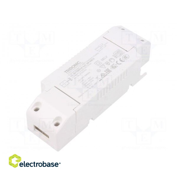 Power supply: switched-mode | LED | 40W | 23÷39VDC | 1050mA | IP20 | LC image 1