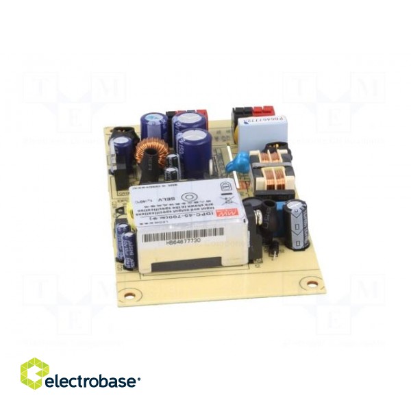 Power supply: switched-mode | LED | 44.8W | 38÷64VDC | 700mA | -20÷40°C image 5