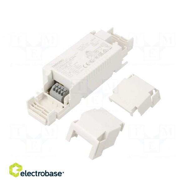 Power supply: switched-mode | LED | 44W | 30÷42VDC | 1050mA | IP20 | LC image 1