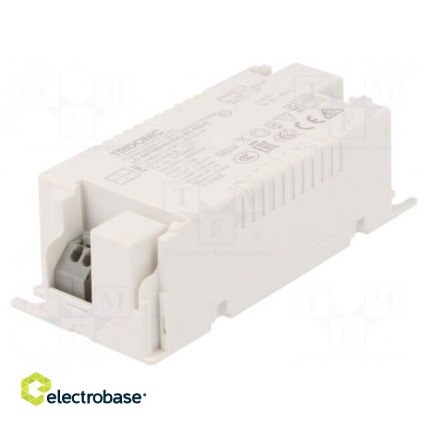 Power supply: switched-mode | LED | 44W | 30÷60VDC | 1050mA | IP20 | 90% image 1