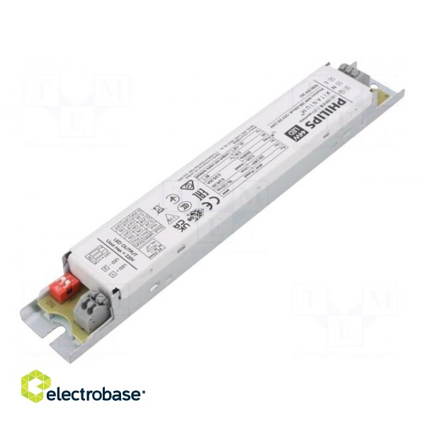Power supply: switched-mode | LED | 44W | 70÷125VDC | 200÷350mA | IP20 фото 2