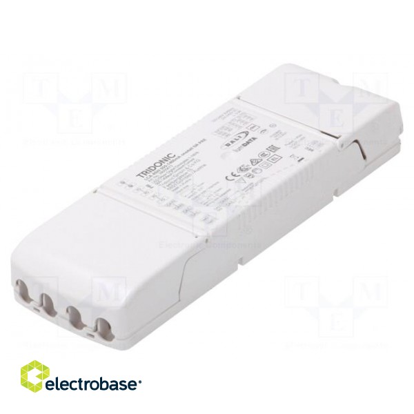 Power supply: switched-mode | LED | 45W | 25÷50VDC | 500÷1400mA | IP20 image 1
