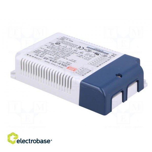 Power supply: switched-mode | LED | 45W | 48VDC | 0.94A | 90÷295VAC image 4