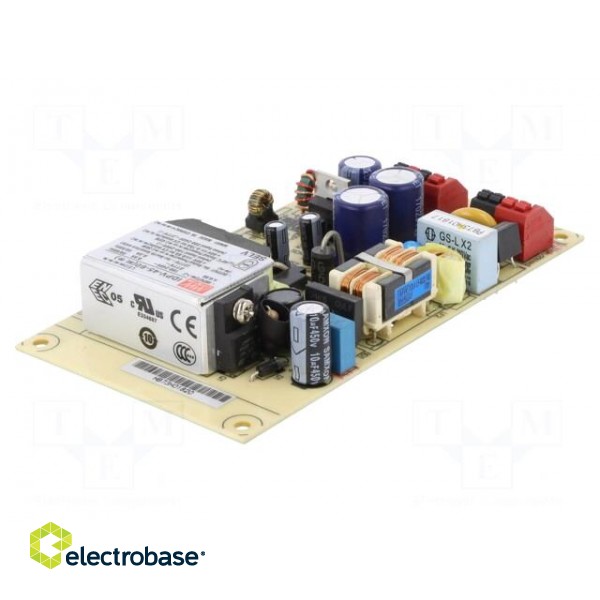 Power supply: switched-mode | LED | 45W | 60VDC | 0.75A | 90÷295VAC image 1