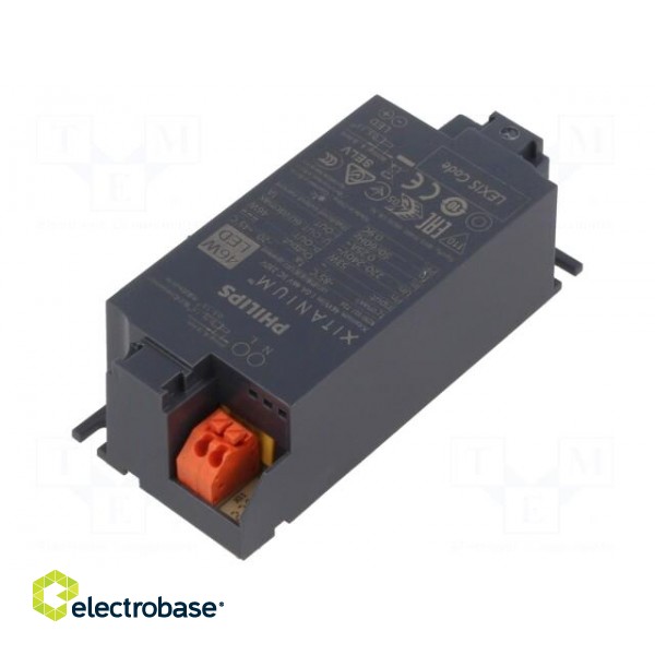 Power supply: switched-mode | LED | 46W | 31÷46VDC | 1000mA | IP20 image 2