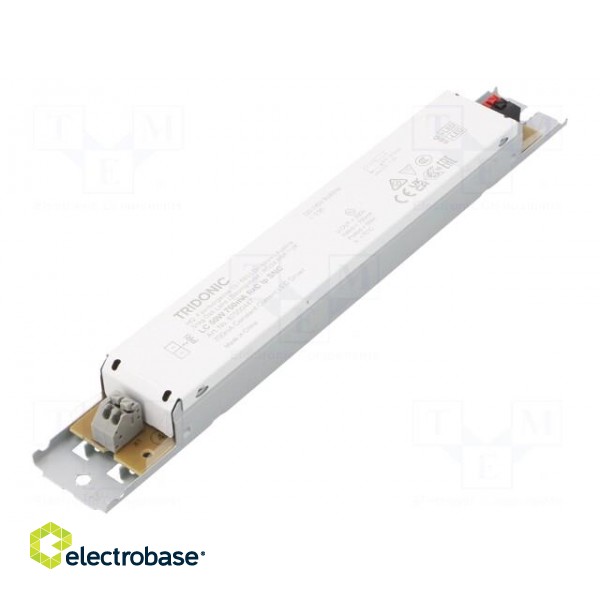 Power supply: switched-mode | LED | 50W | 43÷71.5VDC | 700mA | IP20 image 1