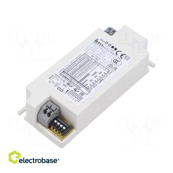 Power supply: switching | LED | 5÷44VDC | 300mA÷1.05A | 220÷240VAC image 1