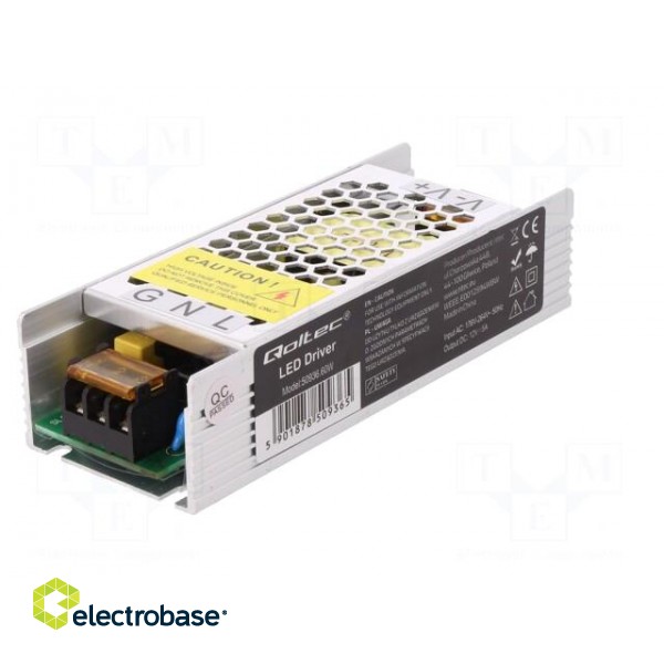 Power supply: switched-mode | LED | 60W | 12VDC | 10.8÷13.2VDC | 5A image 2