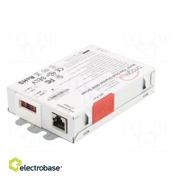 Power supply: switched-mode | LED | 60W | 14÷57VDC | 0÷2000mA image 7