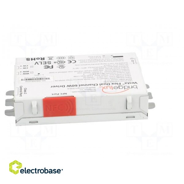 Power supply: switched-mode | LED | 60W | 14÷57VDC | 0÷2000mA image 8