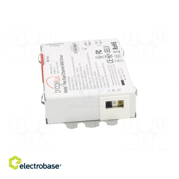 Power supply: switched-mode | LED | 60W | 14÷57VDC | 0÷2000mA фото 10