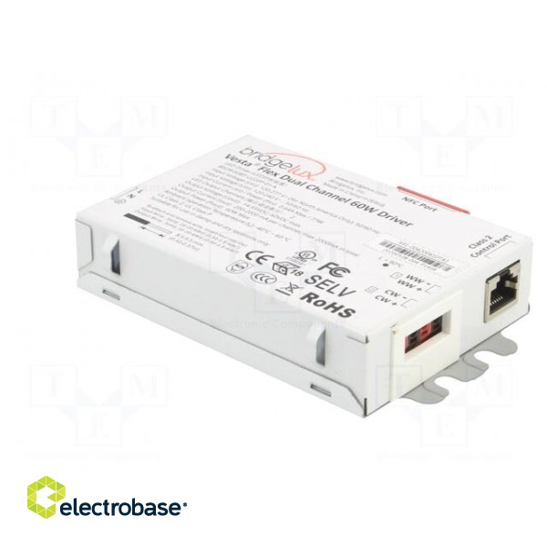 Power supply: switched-mode | LED | 60W | 14÷57VDC | 0÷2000mA image 5