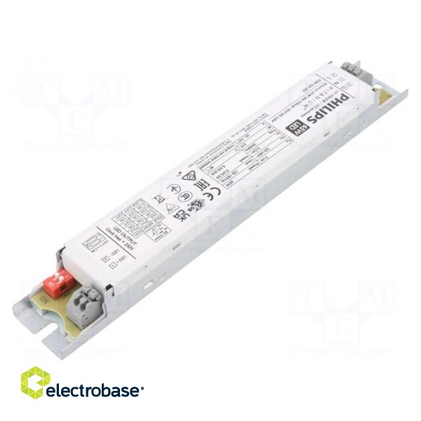 Power supply: switched-mode | LED | 65W | 120÷185VDC | 200÷350mA | IP20 image 2