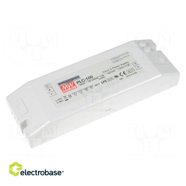 Power supply: switched-mode | LED | 95.4W | 36VDC | 2.65A | 90÷264VAC
