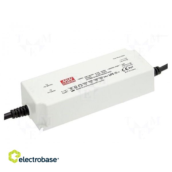 Power supply: switched-mode | LED | 90W | 30VDC | 3A | 90÷305VAC | IP67