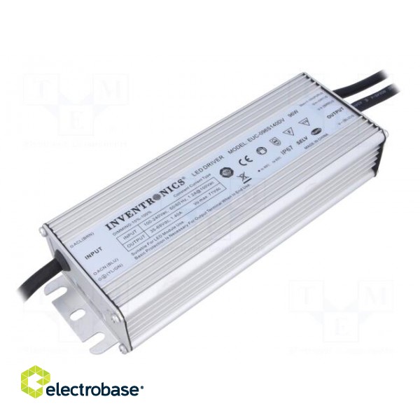 Power supply: switched-mode | LED | 96W | 35÷69V | 1400mA | 90÷305VAC