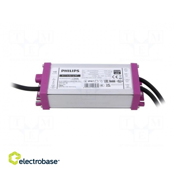 Power supply: switching | LED | 150W | 71÷214VDC | 300÷1050mA | IP67