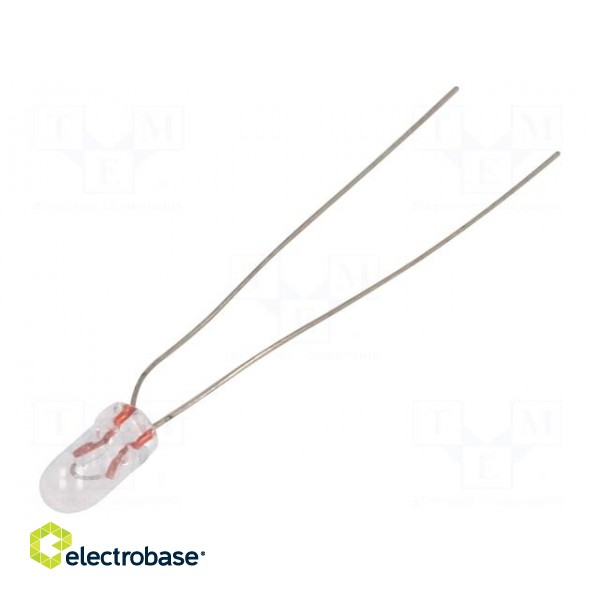 Filament lamp: miniature | 5VDC | 115mA | Bulb: T1 | Ø: 3.15mm | L: 6.35mm