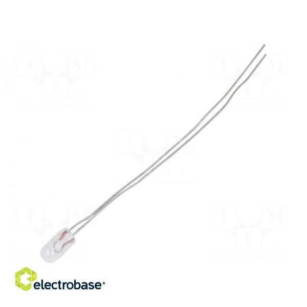 Filament lamp: miniature | 5VDC | 115mA | Bulb: T3/4 | Ø: 2.36mm | 40000h