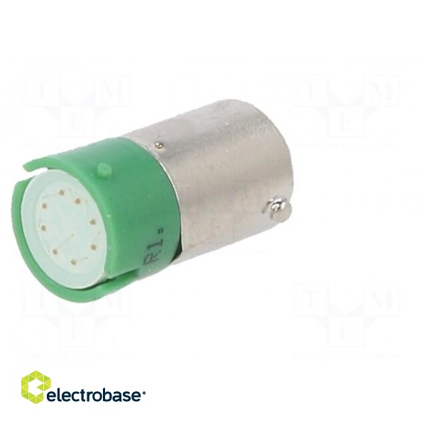 Indicator: LED | BA9S,T10 | green | plastic | 24VDC | -20÷60°C image 2